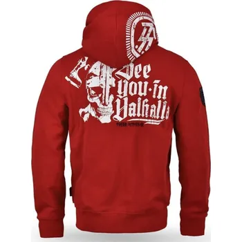 Pánská mikina Pánská mikina Thor Steinar KPZ Snoblomst rot velikost: 4XL