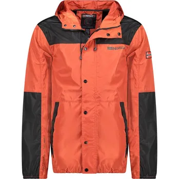 Pánská větrovka GEOGRAPHICAL NORWAY bunda pánská DAROME MEN oranžová 3XL