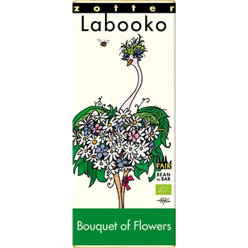 Čokoláda Bio čokoláda Zotter Kytice květin, 70 g