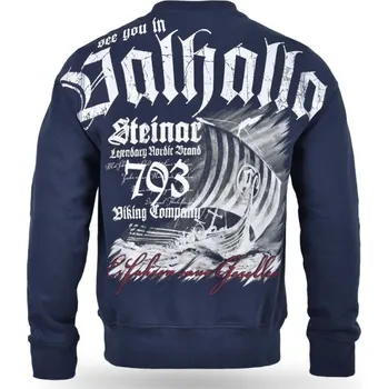 Pánská mikina Pánská mikina Thor Steinar Valhalla marine navy velikost: L