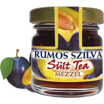 Sušené ovoce Mecsek Pečený čaj s příchutí švestky s rumem a medem (40ml)
