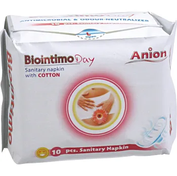 Biointimo Anion Day Dámské denní hygienické vložky s křidélky (10ks)