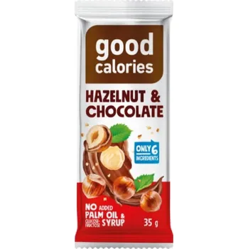 Good Calories Datlová tyčinka s lískovými ořechy a čokoládou (35g)