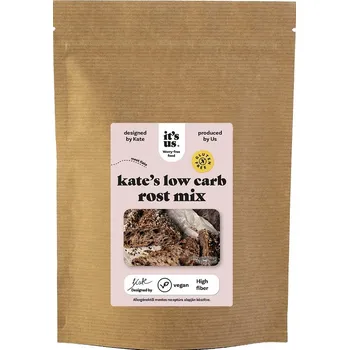 Chlebová směs It´s us Kate's low carb fiber mix Nízkosacharidová vlákninová směs (300g)