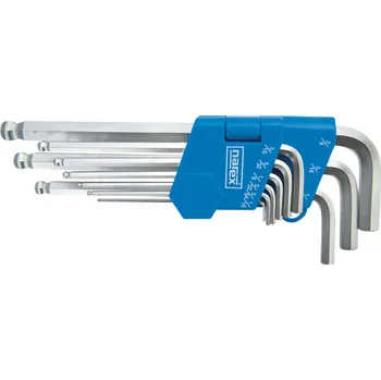 Klíč NAREX 443000343 Sada palcových klíčů inbus (imbus) 9dílná 1/16"-3/8"