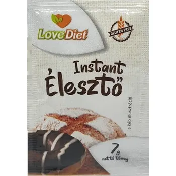 Droždí LoveDiet Bezlepkové sušené droždí (7g)