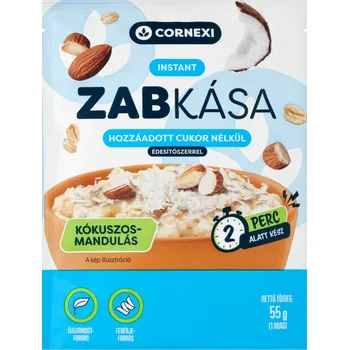 Sladidlo Cornexi Ovesná kaše kokosově mandlová s chia semínky bez cukru se sladidlem (55g)