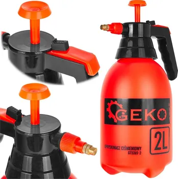 Postřikovač Ruční tlakový postřikovač 2 l s regulovanou tryskou, Geko G73265-2