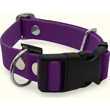 Obojek pro psa Voděodolný obojek Woofit Start: Fialový