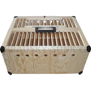 Odpadkový koš Koš dřevěný - malý M, bez zadního vypouštěním (H)