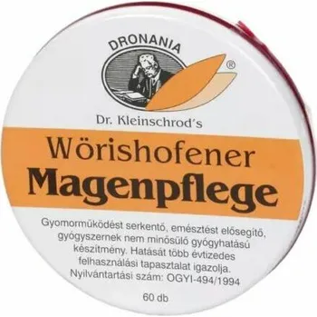 Lék při potížích s trávením Dronania Magenpflege Bylinné tablety na podporu trávení (60ks)