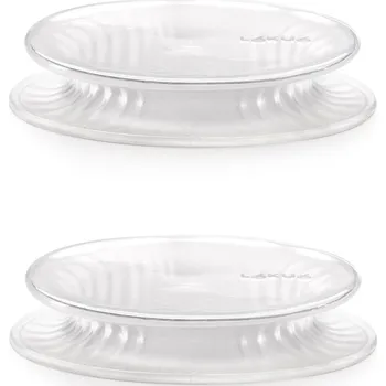 Dóza na potraviny Natahovací víčko, sada 2 ks, průhledná, silikon, Lékué - doprava zdarma od 2999 Kč