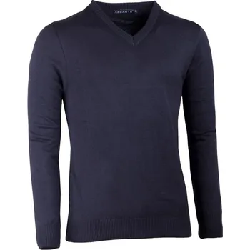 Pánský svetr Černý pánský svetr do véčka Assante 51018, Velikost M