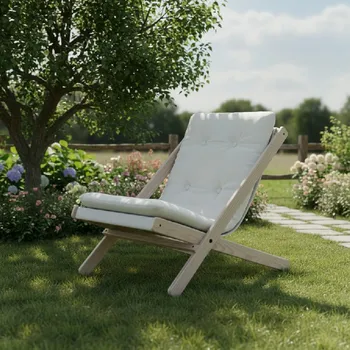 Křeslo Skládací křeslo Karup Design Boogie Raw/Natural