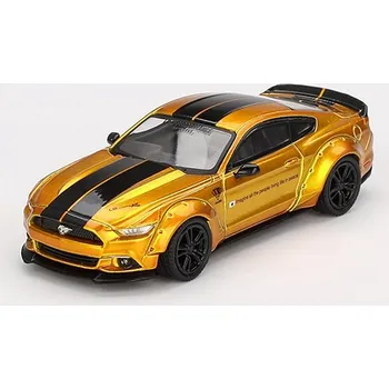 autíčko Ford Mustang LB-Works gold LHD 1:64 - MiniGT Ford Mustang - kovový model