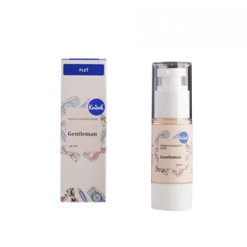 Péče o vousy Kvitok Pleťový krém pro muže Gentleman (30 ml) - zmírňuje podráždění pleti