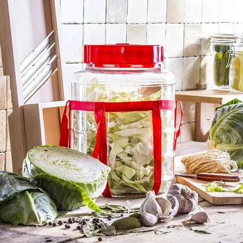 Zavařovací sklenice Velká skleněná zavařovací a nakládací sklenice GRANDE POT 9 l