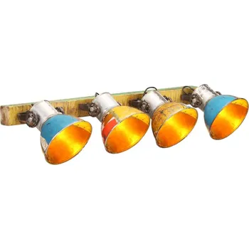 Nástěnné svítidlo vidaXL Industriální nástěnná lampa vícebarevná 90 x 25 cm E27