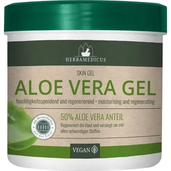 Lék na kožní problémy, vlasy a nehty Herbamedicus Aloe Vera gel (250ml)