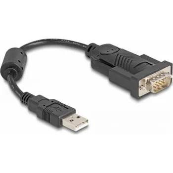 Kabel do PC Delock - Sériový adaptér - USB - RS-232 - cerná