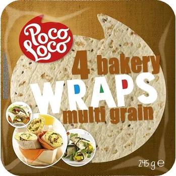 Hotové jídlo Poco Loco vícezrnné Tortilla placky (4ks)