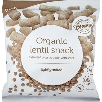 Chips Biopont Bio Čočkový snack jemně solený (60g)