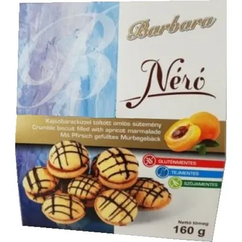 Barbara Néró Bezlepkové čajové pečivo plněné meruňkovým povidly (160g)