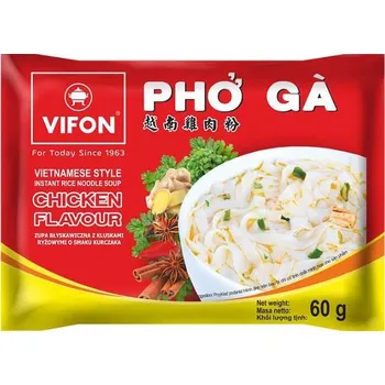 Hotové jídlo Vifon Pho Gá Instantní kuřecí polévka s rýžovými nudlemi (60g)