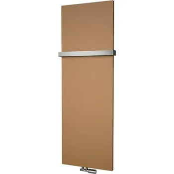 ISAN Variant radiátor do koupelny 1206/456, 482 W, středové připojení, DVAR12060456SM01 Barva ISAN: Béžově šedá RAL 7006 MAT (C7)