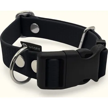 Obojek pro psa Voděodolný obojek Woofit Start: Černý