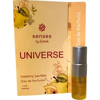 Kvitok Senses Toaletní parfém Universe - vzorek (2 ml) - svěží unisex vůně