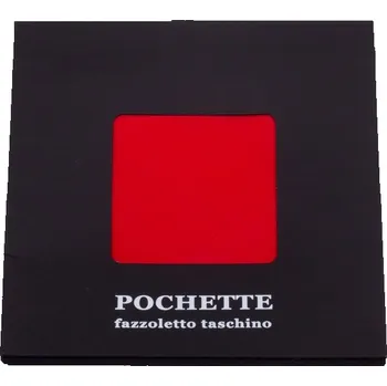 Látkový kapesník Červený kapesníček do saka Assante 90622, Velikost Uni