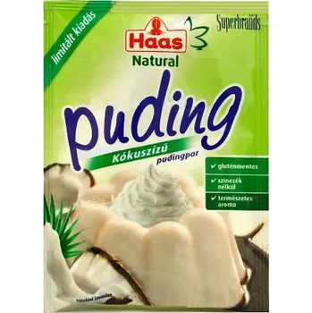 lahůdkový salát Haas Natural Pudink s kokosovou příchutí (40g)