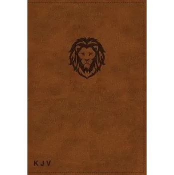 KJV Holy Bible: Thinline Youth Edition, Brown Leathersoft, Red Letter, Comfort Print: King James Version - Nelson, Thomas
