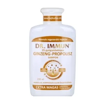 kartáč na vlasy Dr.Immun® 25 bylinný šampon se ženšenem a propolisem proti vypadávání vlasů a proti lupům (250ml)