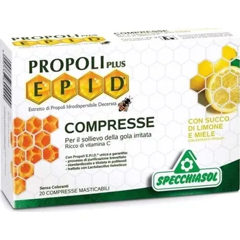 Lék na bolest, zánět a horečku Natur Tanya Propolisové pastilky s medem a citronem bez cukru (20ks)