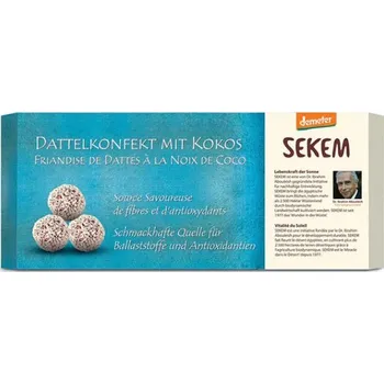 Demeter Sekem Bio Datlové kuličky s kokosem (120g)