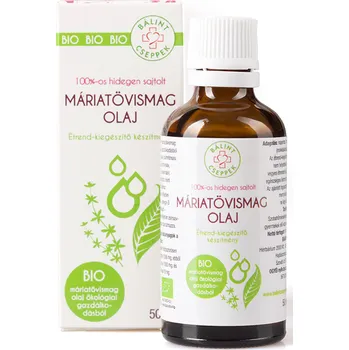 Přepuštěné máslo Bálint cseppek Bio Olej ze semen Ostropestřce mariánského lisovaný za studena (50ml)