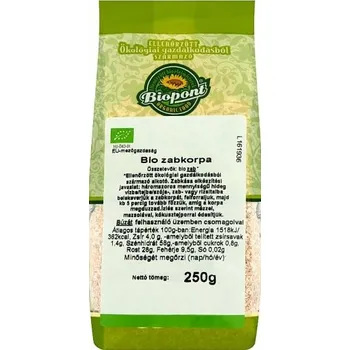 Chlebová směs Biopont Bio Ovesné otruby (250g)