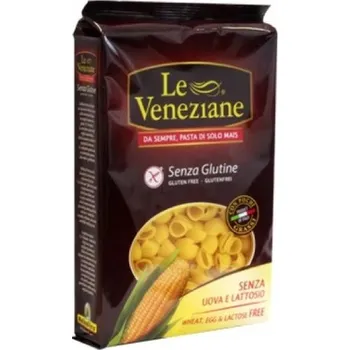 Příloha Le Veneziane Bezlepkové kukuřičné těstoviny - pipe rigate (250g)