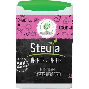 Sladidlo Eden Prémium Stevia sladidlo tablety dávkovač (200ks)