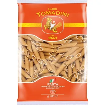 Příloha Tomadini semolinová celozrnné těstoviny Penne (500g)
