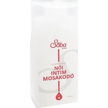 Intimní hygienický prostředek Sába Dámský mycí gel pro intimní hygienu bez vůně (100ml)