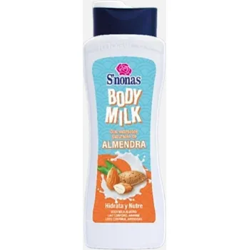 Tělový balzám S´nonas Tělové mléko s mandlovým olejem (400ml)