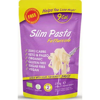 Příloha Eat Water Bio Slim Pasta Konjac těstoviny Fettuccine (270g)