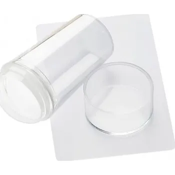 Nailee Silikonové tiskátko a stěrka na razítkování nehtů čiré