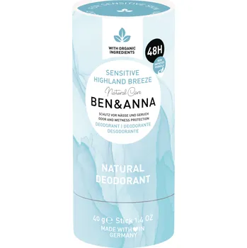 Ben & Anna Tuhý deodorant Sensitive (40 g) - Horský vánek - bez obsahu jedlé sody