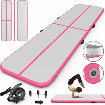 Žíněnka Nafukovací gymnastická airtrack podložka 400 × 100 × 20 cm