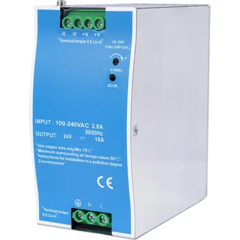 Optonica Napájecí zdroj na DIN lištu IP20 240W 24V/10A