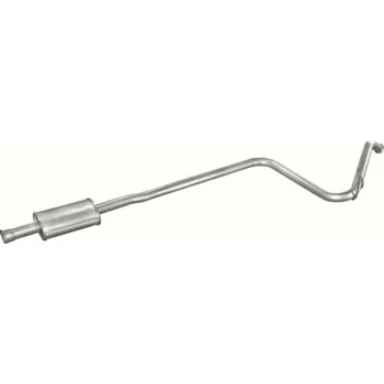 Střední díl výfuku Výfuk - střední tlumič - díl výfuku (21.02)